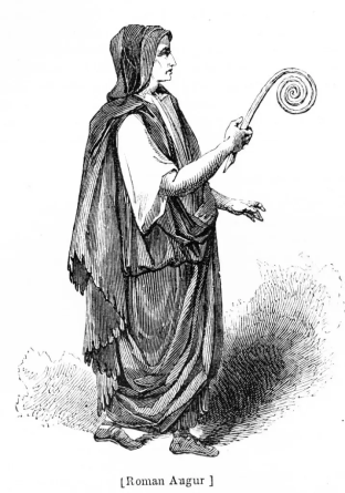 로마의 조점관(Roman Augur) 판화